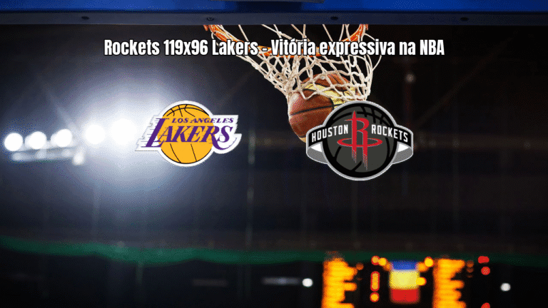 Houston Rockets vence Los Angeles Lakers por 119 a 96 na NBA