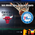 Chicago Bulls vence Philadelphia 76ers por 109 a 102 na NBA