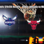 Chicago Bulls vence Charlotte Hornets em jogo eletrizante da NBA