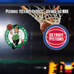 Detroit Pistons vence Boston Celtics por 112 a 105 na NBA