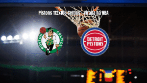 Detroit Pistons vence Boston Celtics por 112 a 105 na NBA