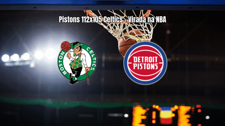 Detroit Pistons vence Boston Celtics por 112 a 105 na NBA