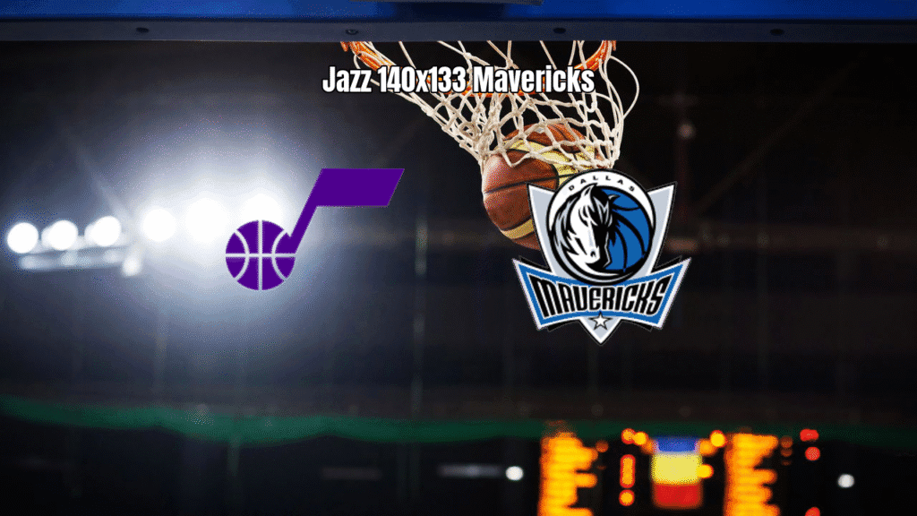 Utah Jazz vence Dallas Mavericks em jogo eletrizante da NBA