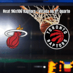 Toronto Raptors vence Miami Heat por 106 a 96 na NBA