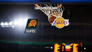 Lakers vencem Suns por 116 a 114 em jogo emocionante da NBA