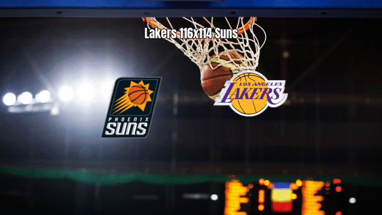 Lakers vencem Suns por 116 a 114 em jogo emocionante da NBA