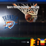 Spurs vencem Thunder por 111 a 109 em jogo emocionante da NBA Cup