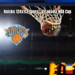 Knicks viram sobre Spurs com show de Jalen Brunson na NBA Cup