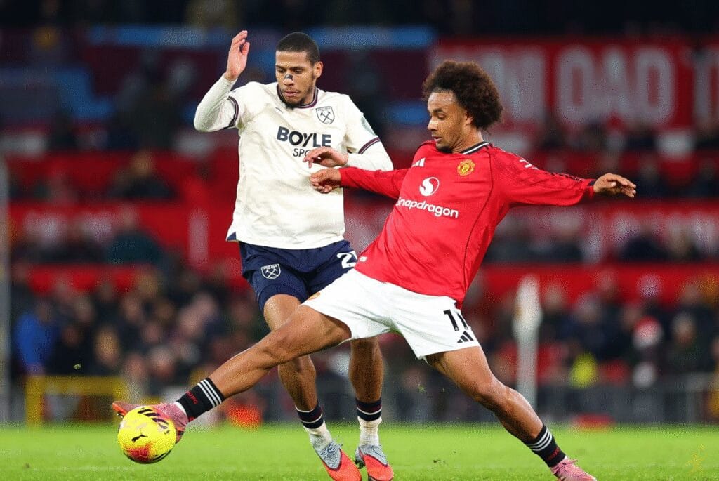 Manchester United empata com West Ham e fica na 8ª posição da Premier League