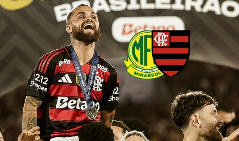 Flamengo usa time alternativo contra Mirassol no Brasileirão