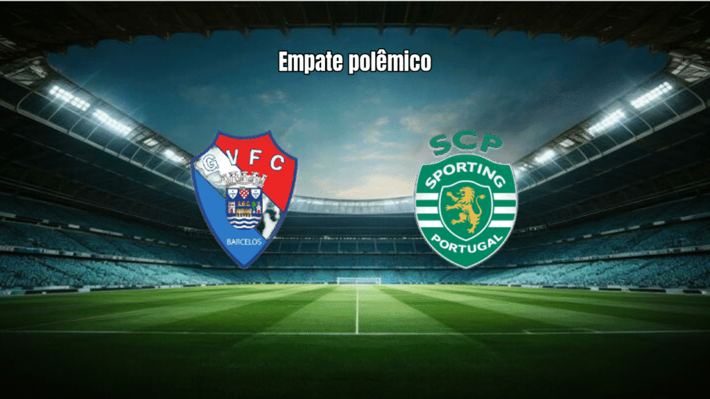 Gil Vicente 1x1 Sporting: Leões perdem vitória no fim com 10