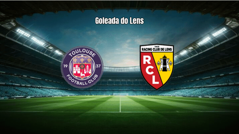 Lens goleia o Toulouse por 3 a 0 na Ligue 1 com expulsão decisiva