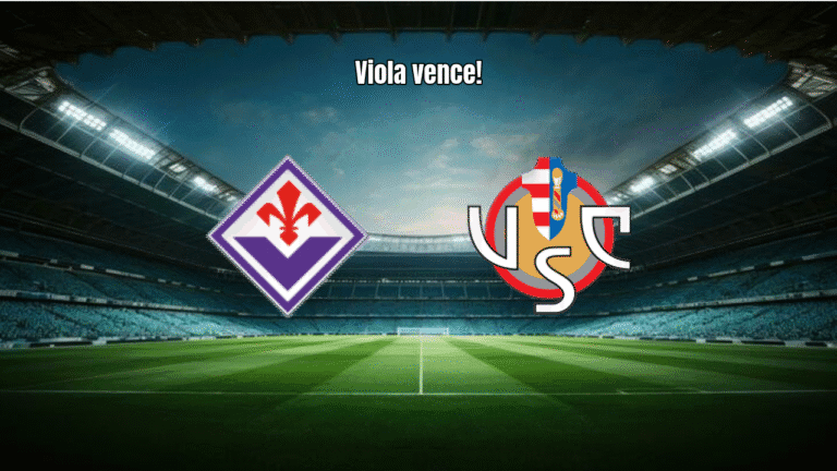 Fiorentina vence Cremonese com gol no fim: resumo da Serie A