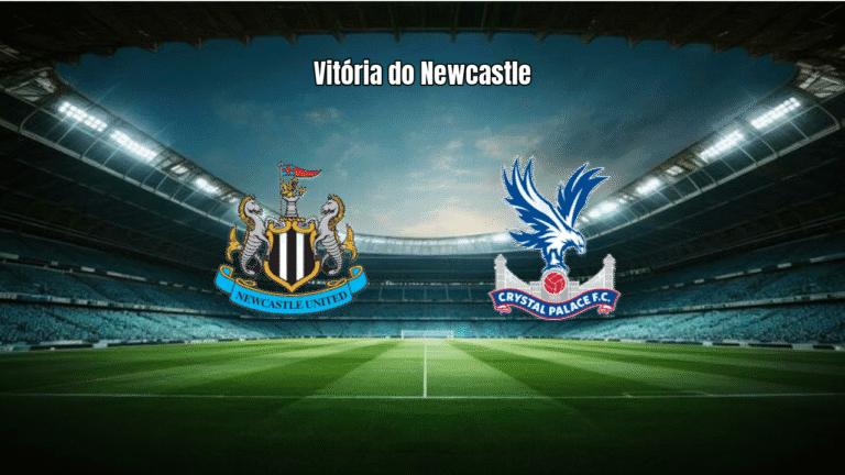 Newcastle vence Crystal Palace por 2 a 0 na Premier League