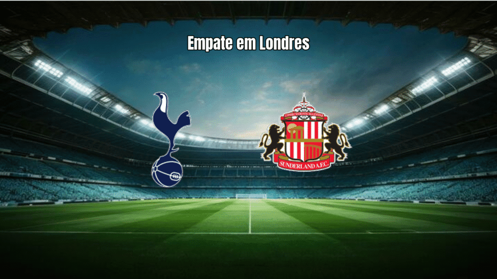 Tottenham 1x1 Sunderland: Empate na Premier League deixa Spurs frustrados