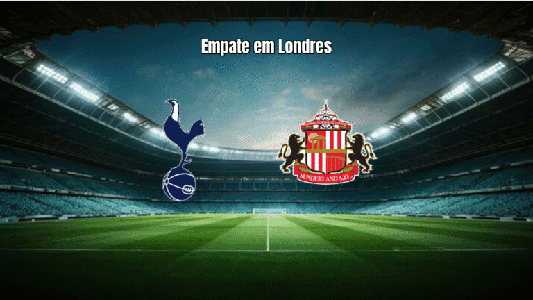 Tottenham 1x1 Sunderland: Empate na Premier League deixa Spurs frustrados
