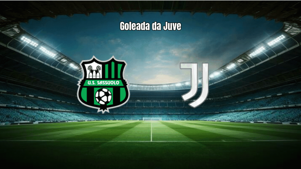 Juventus goleia Sassuolo por 3 a 0 na Serie A com atuação dominante