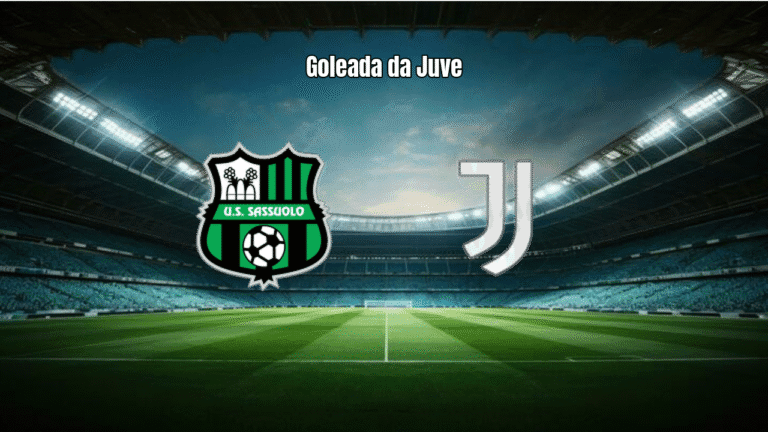 Juventus goleia Sassuolo por 3 a 0 na Serie A com atuação dominante