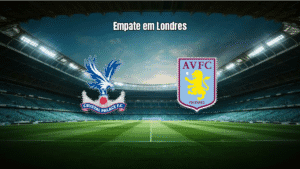 Crystal Palace e Aston Villa empatam sem gols na Premier League
