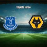 Everton 1-1 Wolves: Empate tenso com dois expulsos em jogo da Premier League