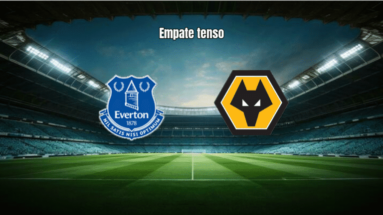 Everton 1-1 Wolves: Empate tenso com dois expulsos em jogo da Premier League