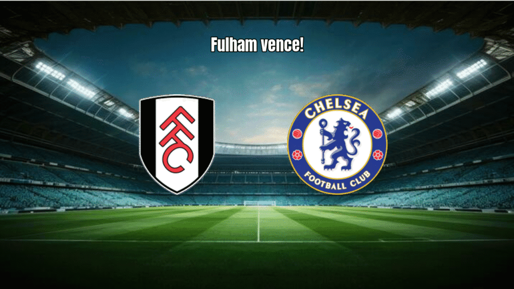 Fulham vence Chelsea em clássico londrino com expulsão decisiva