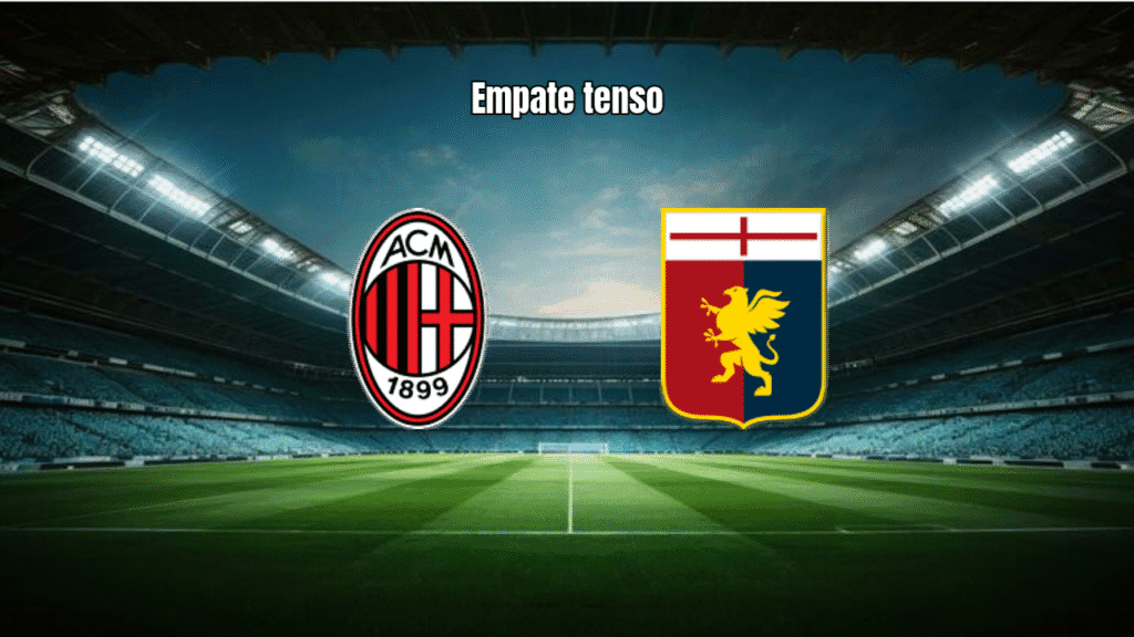 AC Milan 1-1 Genoa: Leão salva, mas Genoa surpreende no fim