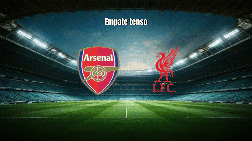 Arsenal e Liverpool empatam sem gols em jogo tenso da Premier League