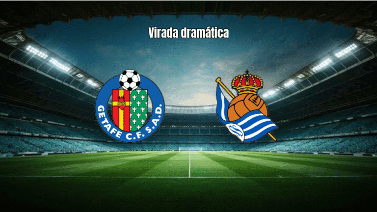 Real Sociedad vence Getafe fora de casa com gol nos acréscimos