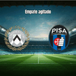 Udinese 2-2 Pisa: Empate em jogo movimentado da Serie A