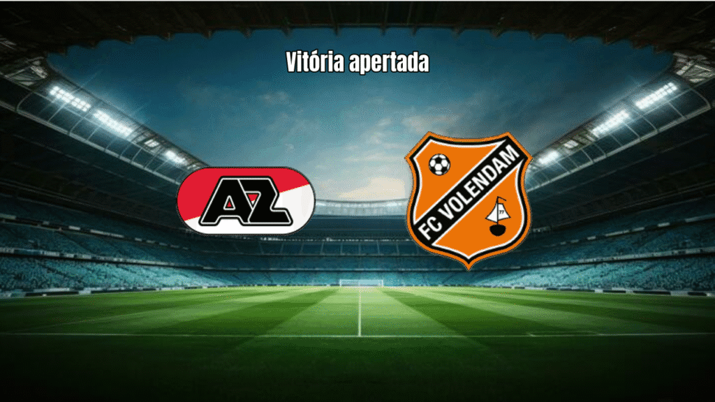 AZ Alkmaar vence FC Volendam por 1x0 na Eredivisie com gol de Mijnans