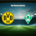 Borussia Dortmund vence Werder Bremen por 3 a 0 na Bundesliga