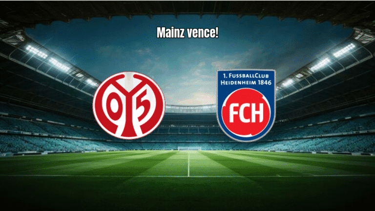 Mainz vence Heidenheim na Bundesliga com gols de Widmer e Amiri