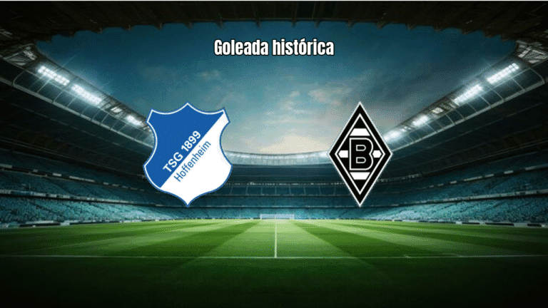 Hoffenheim goleia Borussia M'gladbach por 5 a 1 na Bundesliga