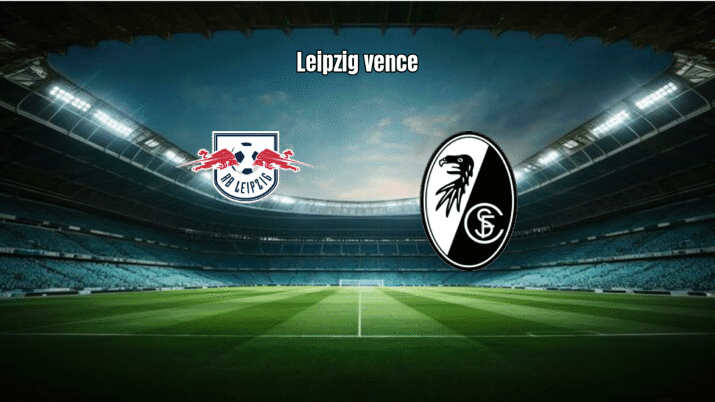 RB Leipzig vence SC Freiburg por 2 a 0 na Bundesliga