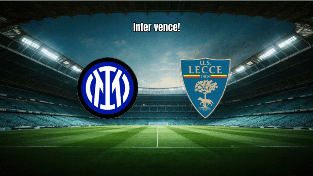 Inter vence Lecce por 1x0 com gol de Francesco Esposito na Serie A