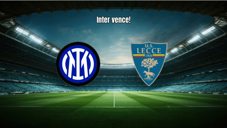 Inter vence Lecce por 1x0 com gol de Francesco Esposito na Serie A