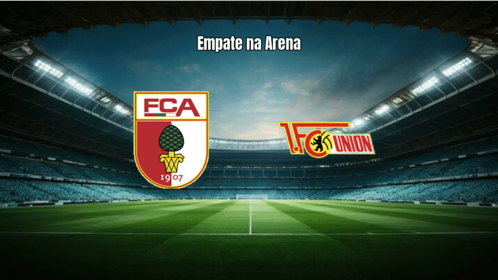 Augsburg e Union Berlin empatam em jogo agitado da Bundesliga