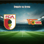 Augsburg e Union Berlin empatam em jogo agitado da Bundesliga