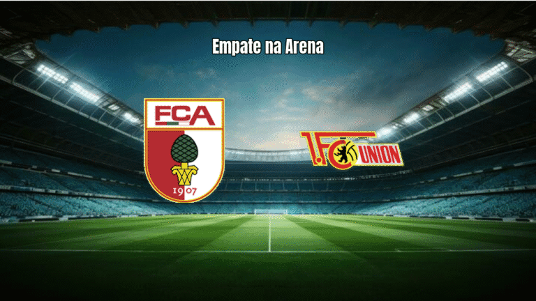 Augsburg e Union Berlin empatam em jogo agitado da Bundesliga