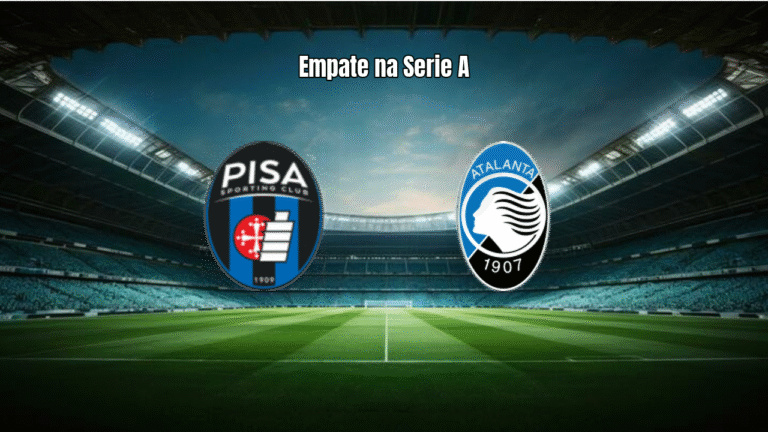 Pisa e Atalanta empatam em 1x1 na Serie A: veja análise e estatísticas