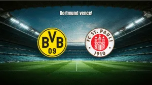 Dortmund vence St. Pauli por 3 a 2 em jogo eletrizante da Bundesliga