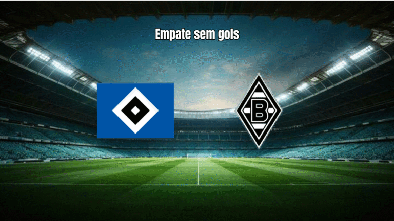 Hamburger SV e Borussia Mönchengladbach empatam sem gols na Bundesliga