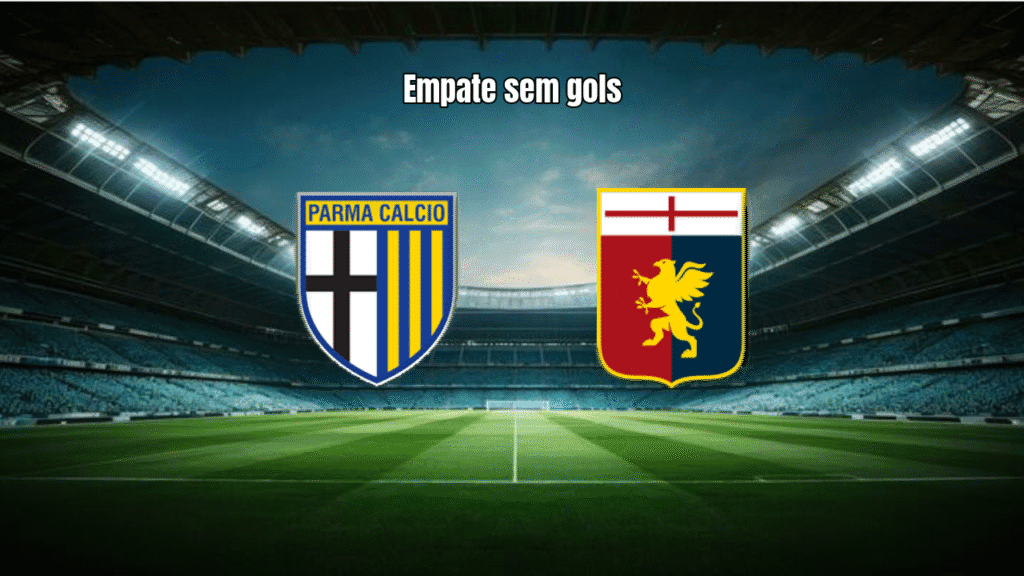 Parma e Genoa empatam sem gols em jogo truncado da Serie A
