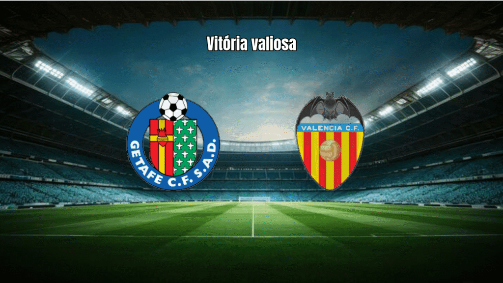 Getafe 0-1 Valencia: Gaya decide e Duro é expulso no fim