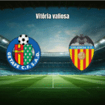 Getafe 0-1 Valencia: Gaya decide e Duro é expulso no fim