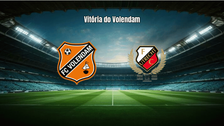 FC Volendam vence Utrecht por 2 a 1 na Eredivisie: resumo e análise