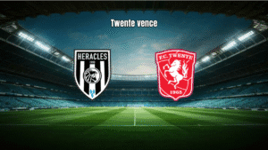 Twente vence Heracles por 2x0 na Eredivisie com expulsão