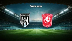 Twente vence Heracles por 2x0 na Eredivisie com expulsão