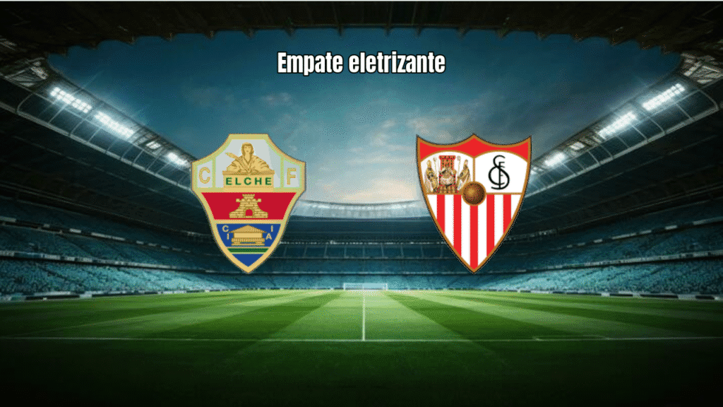 Elche 2-2 Sevilla: Adams salva os visitantes nos acréscimos